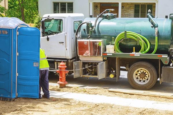 workers at Porta Potty Rental of Orion